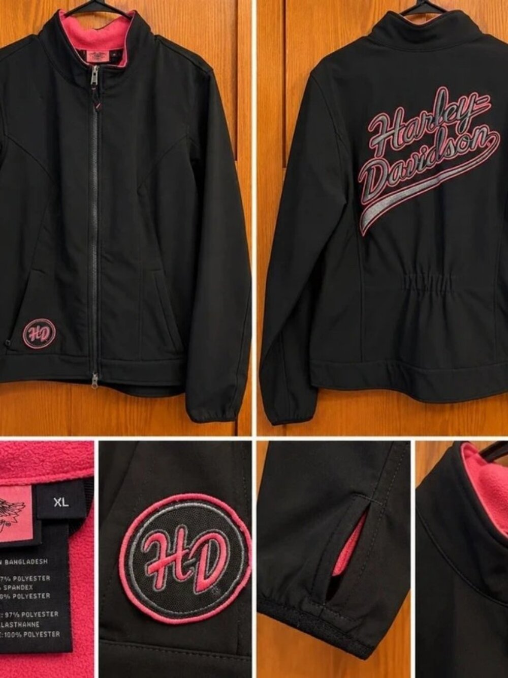 Harley-Davidson Black Softshell Jacket
